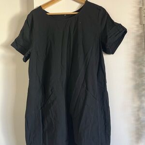 Black Short Sleeve Dress